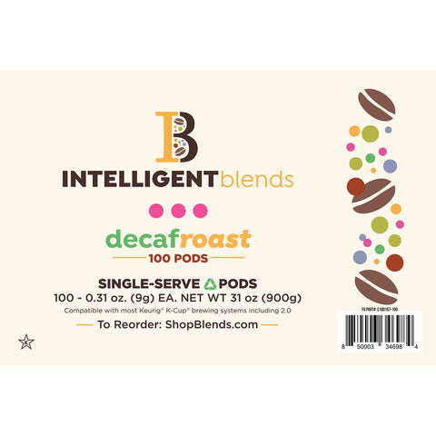 Decaf Roast Coffee Pods – 100ct